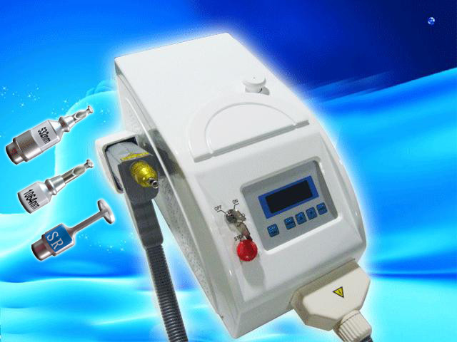Kein Schaden Laser Tattoo Removal Machine Gerät mit CE-Zertifikat für Pigment Entfernung